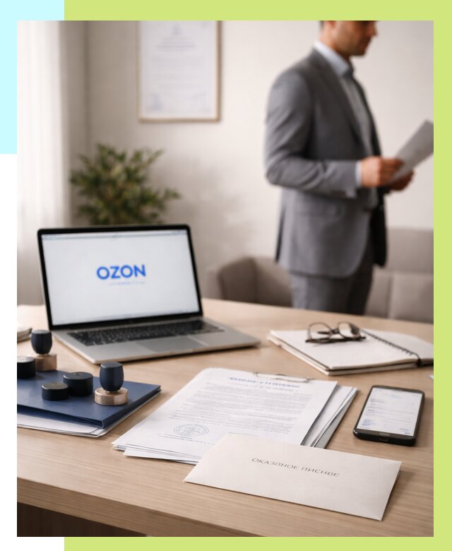 Отказное письмо для Ozon в Курчатове от 3566 р. | Сертэкс